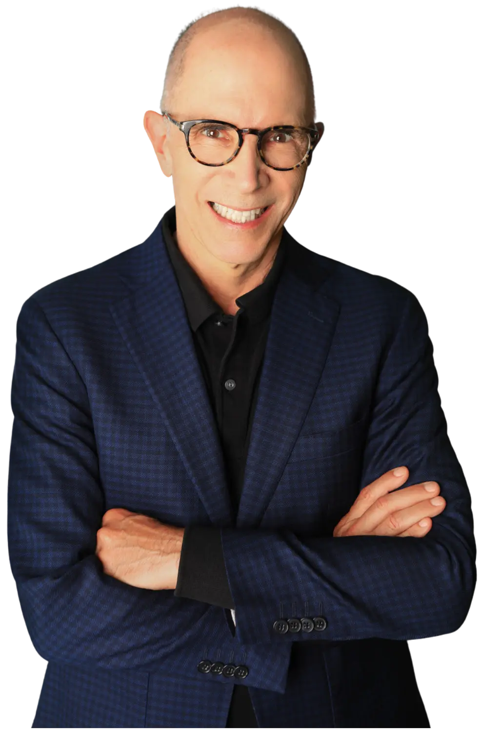 Dr. Mark Tager standing with his arms folded